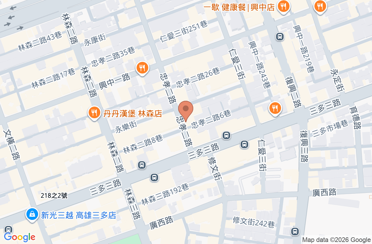 健原中醫診所 位置地圖