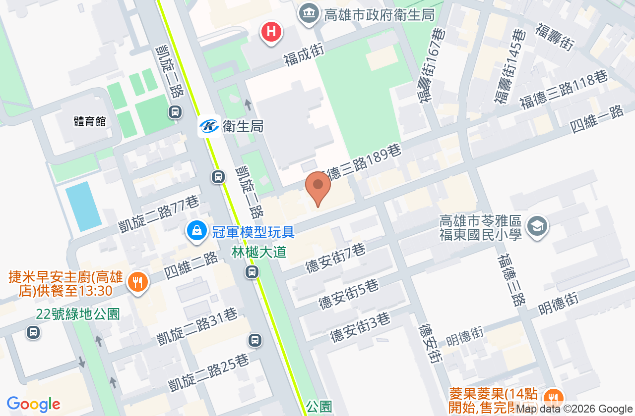 大歡中醫診所 位置地圖