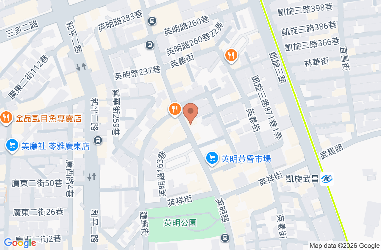 聖芳中醫診所 位置地圖