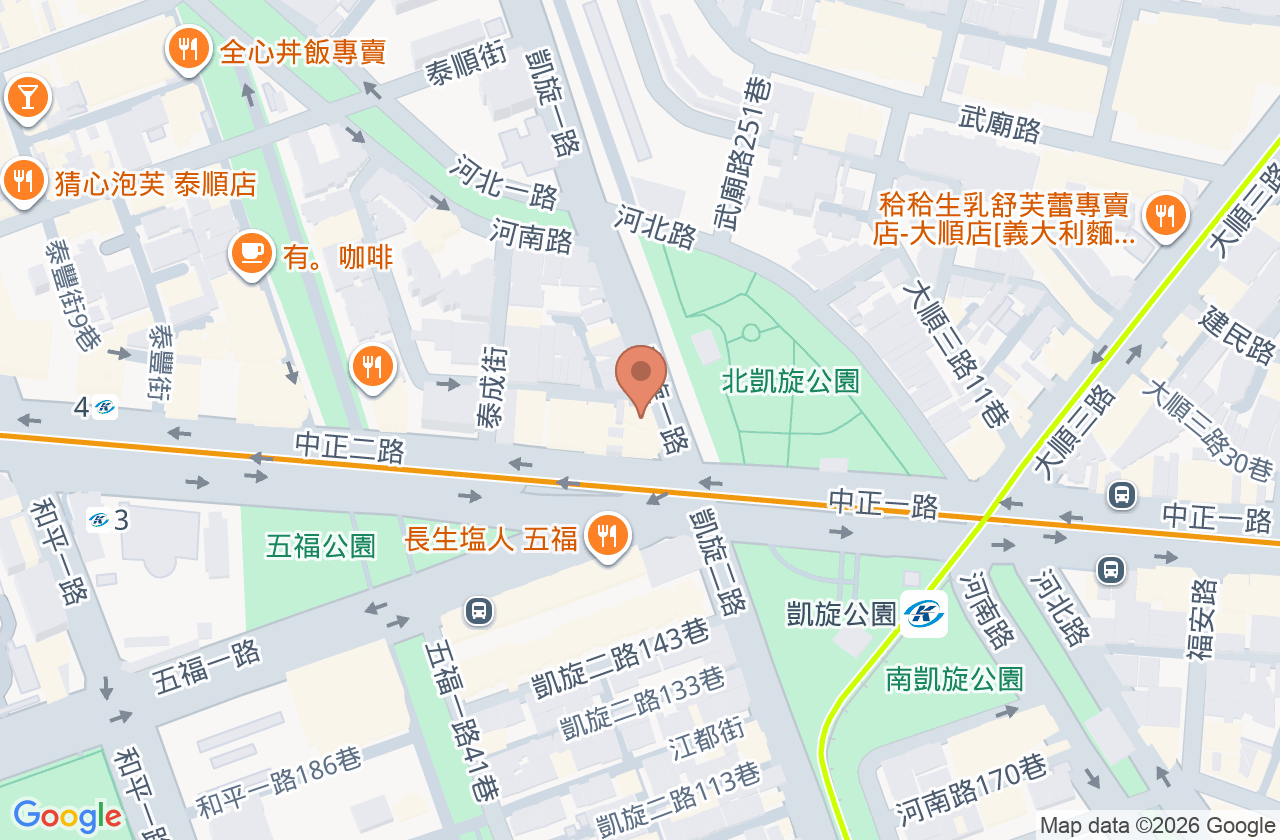 信安中醫診所 位置地圖