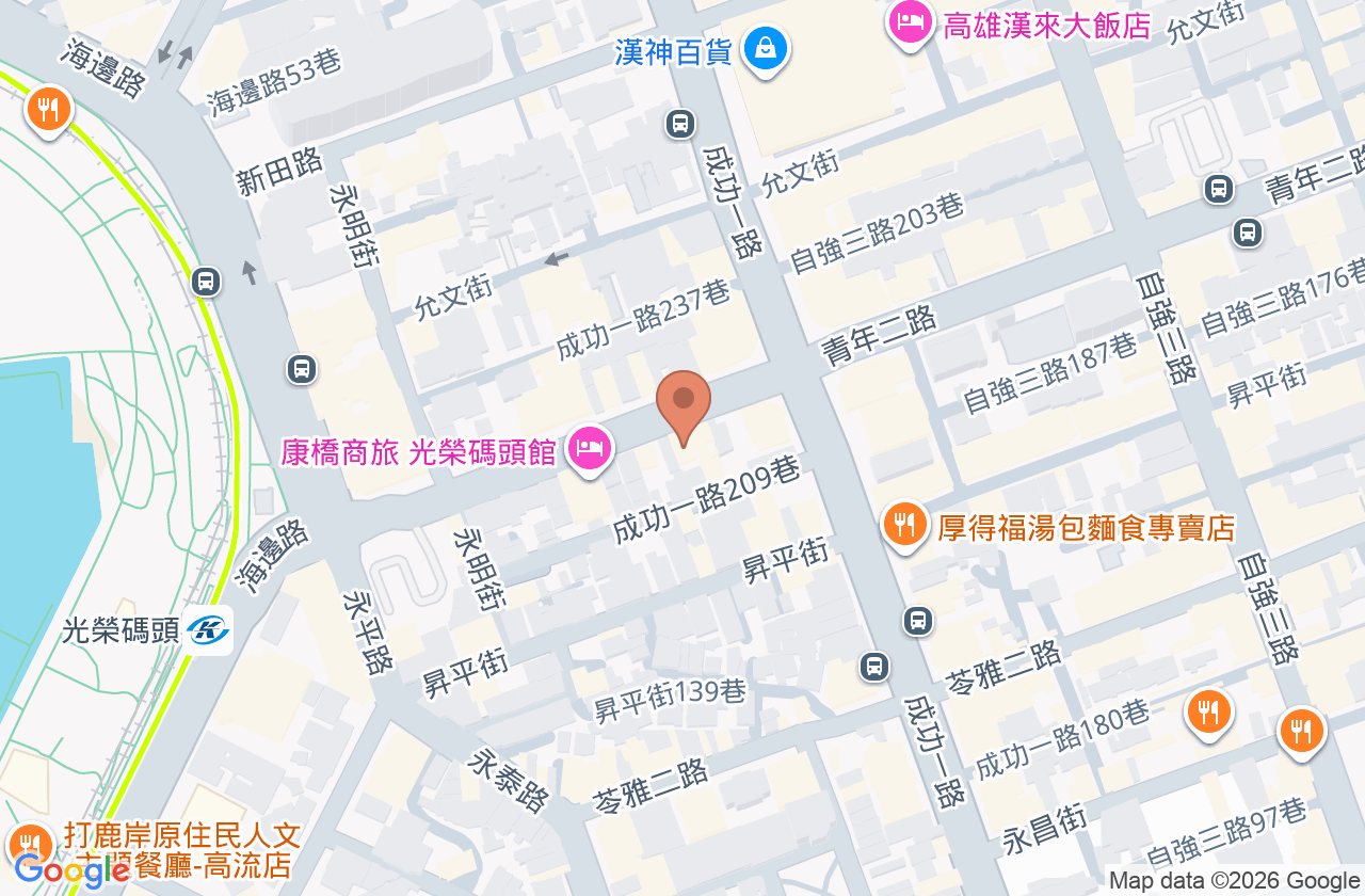 成功濟世中醫診所 位置地圖
