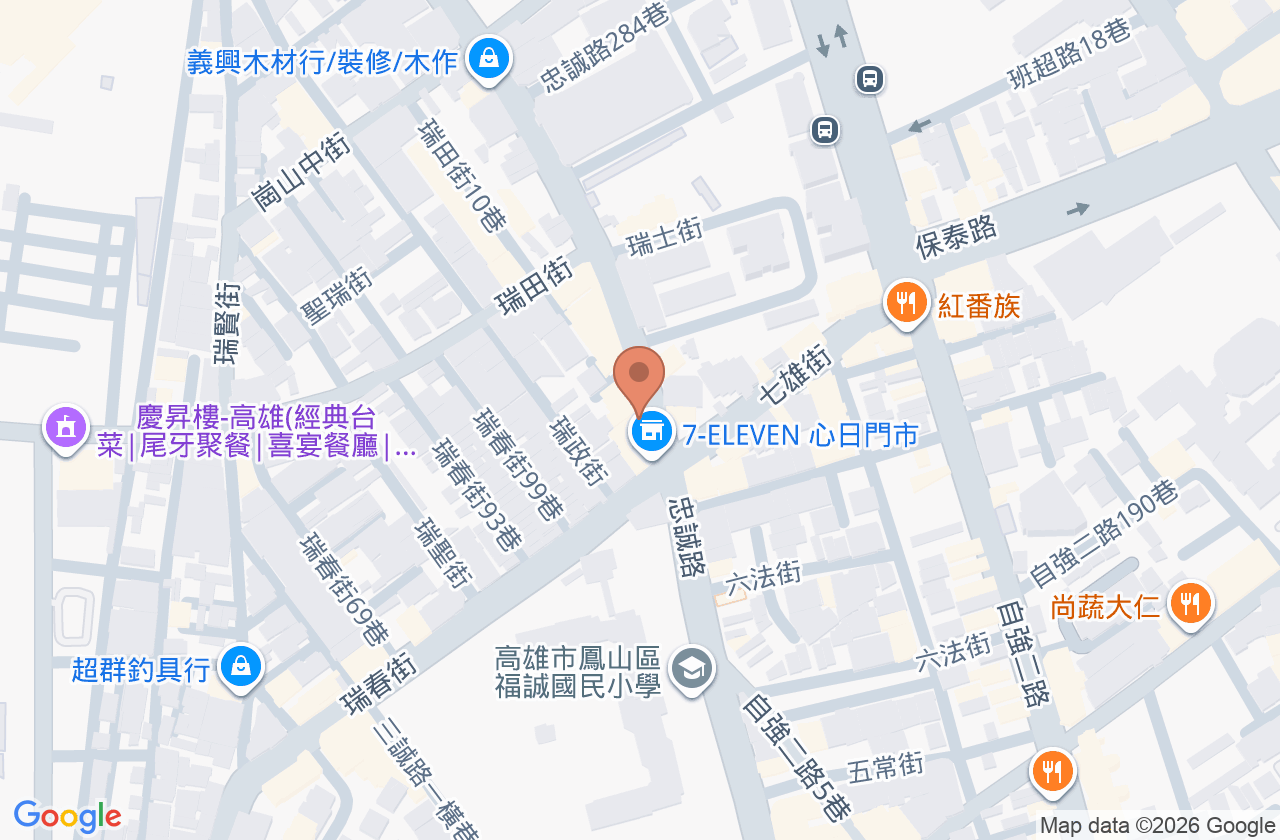 正心中醫診所 位置地圖