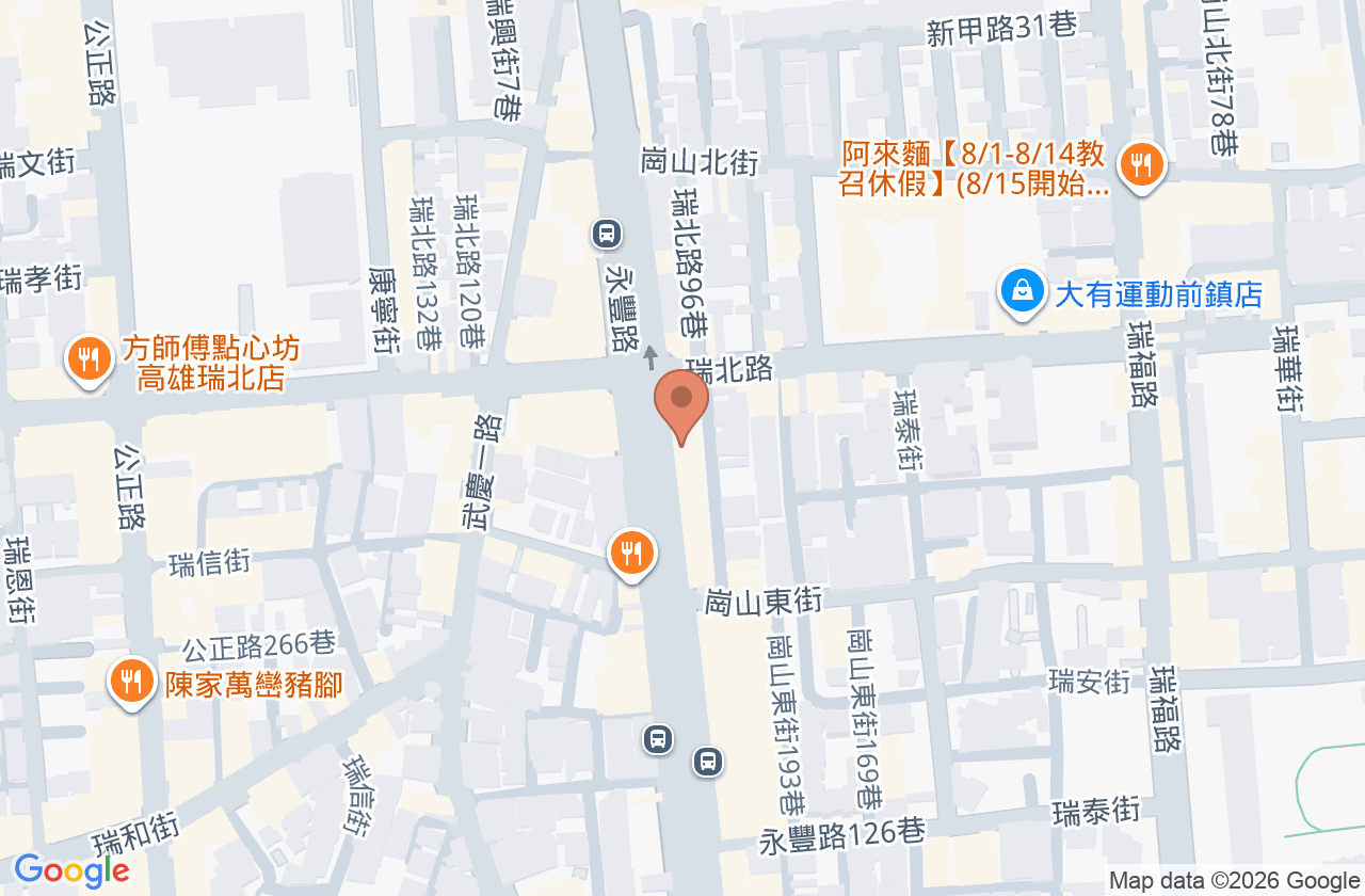 大盛中醫診所 位置地圖