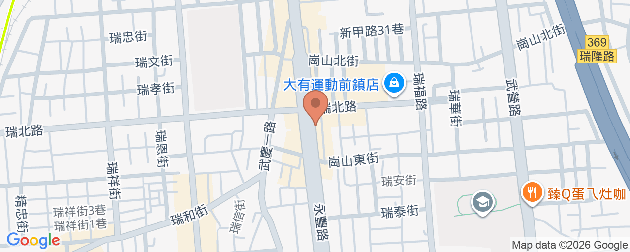 大盛中醫診所 位置地圖