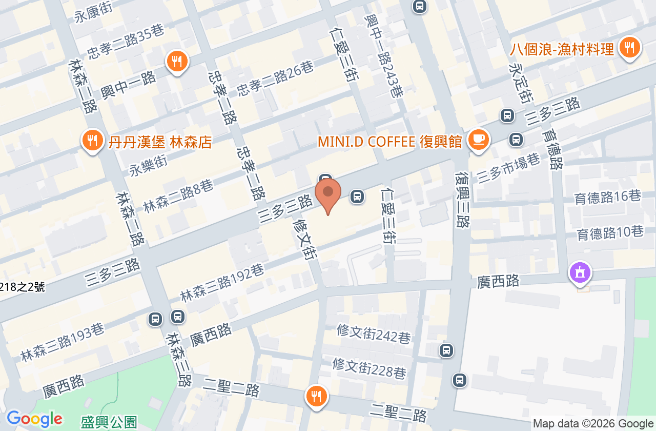 陳建霖中醫診所 位置地圖