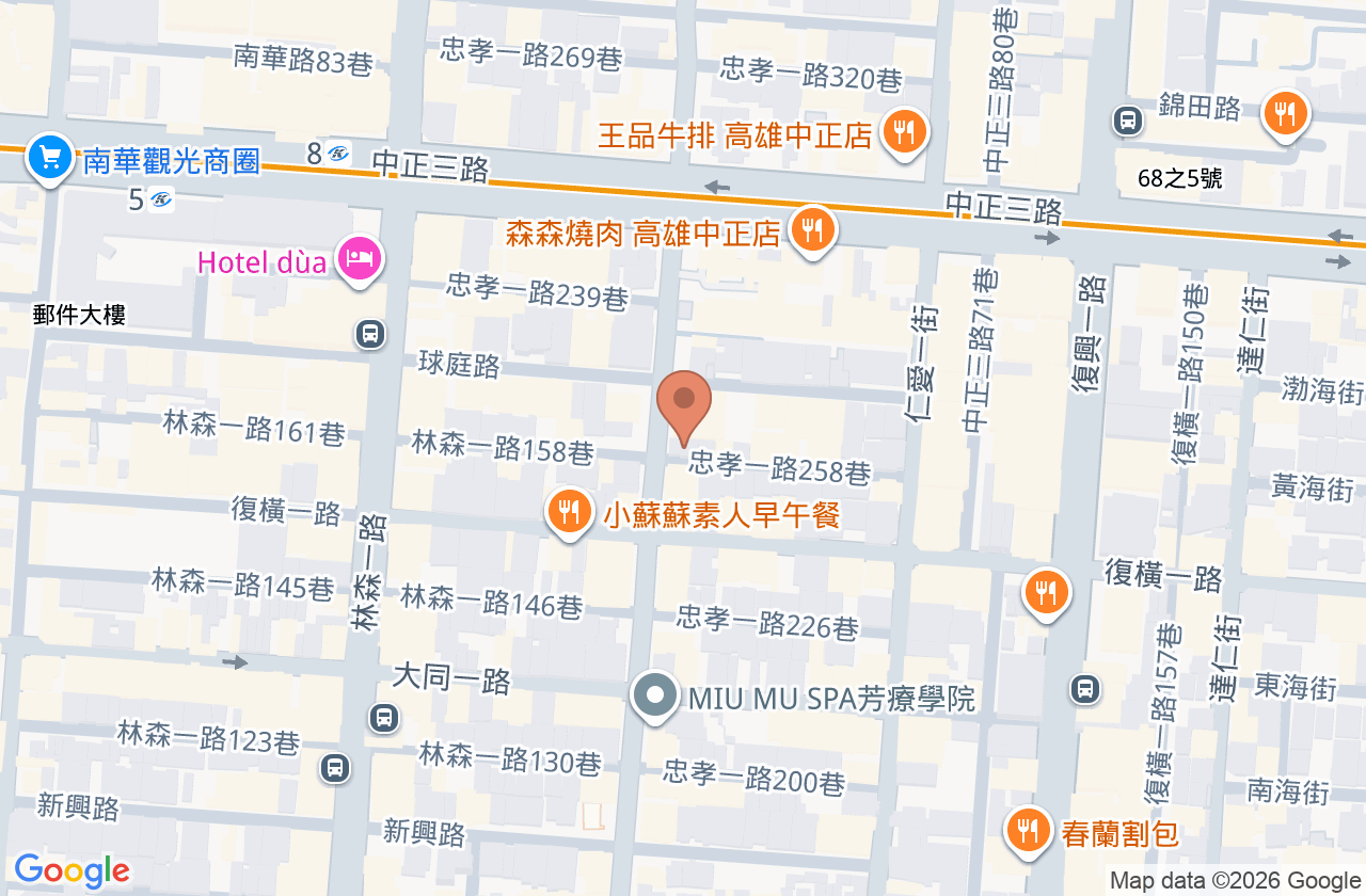 鴻源牙醫診所 位置地圖