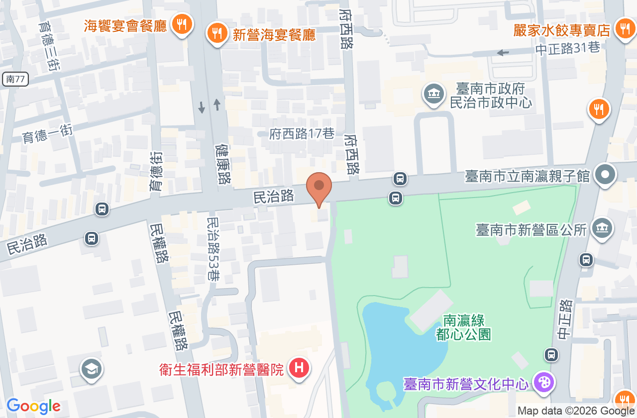 朝和中醫診所 位置地圖