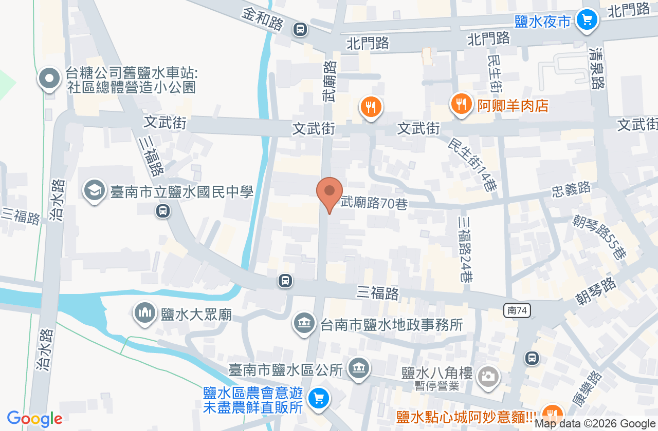 禾心堂中醫診所 位置地圖