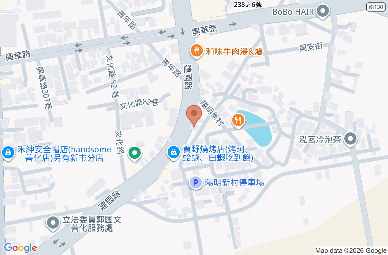 南科中醫診所 位置地圖
