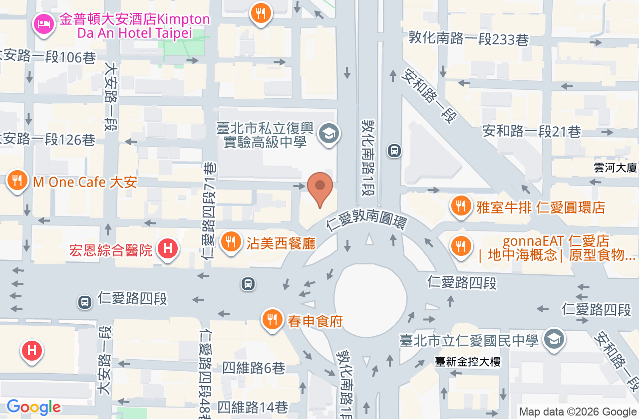 雅品牙醫診所 位置地圖