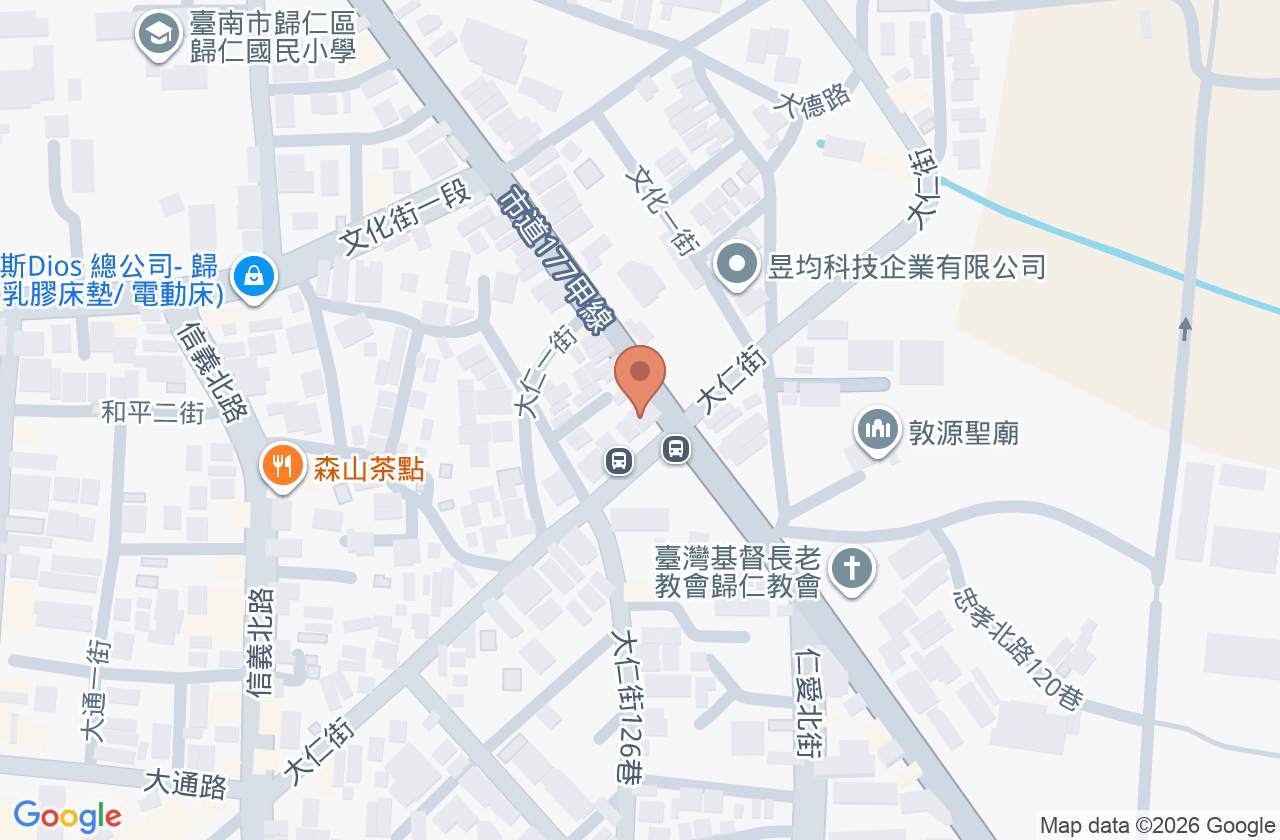 怡康堂中醫診所 位置地圖