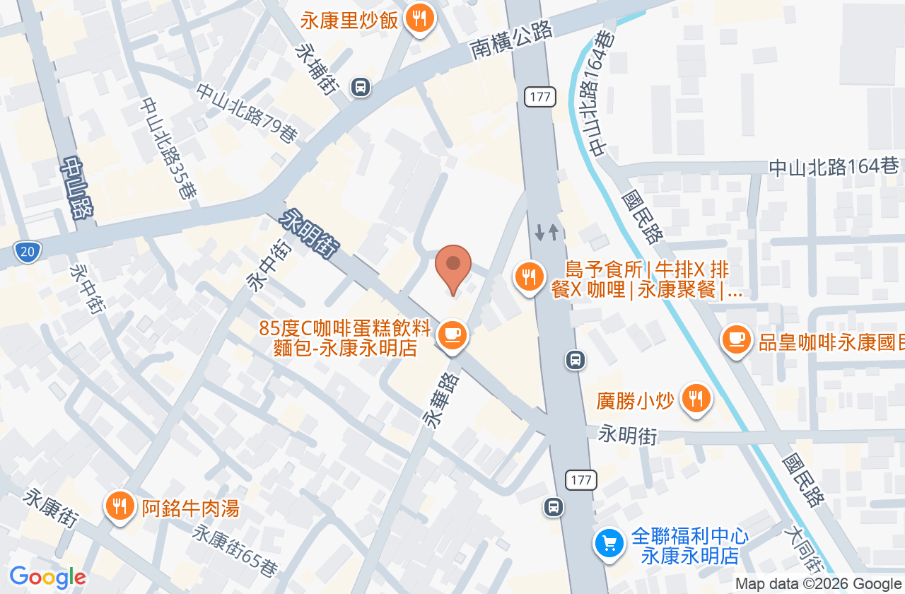 濟世中醫診所 位置地圖
