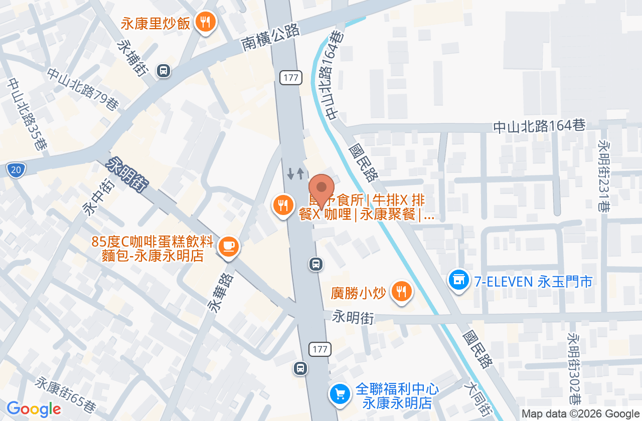 健恩中醫診所 位置地圖