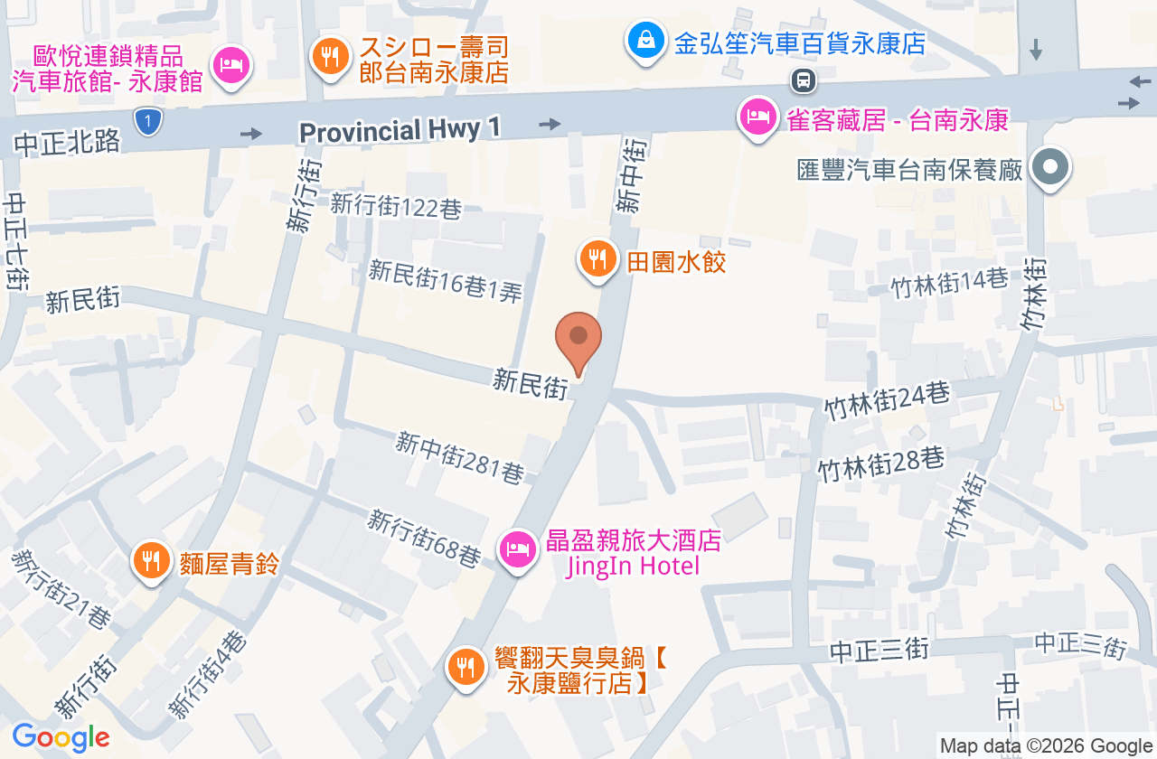上善中醫診所 位置地圖
