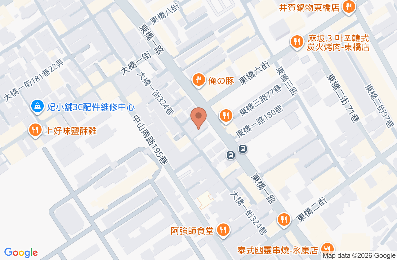 承恩大橋中醫診所 位置地圖