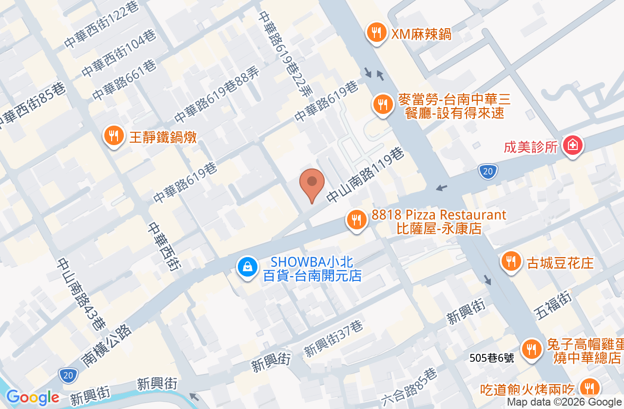 和力中醫診所 位置地圖