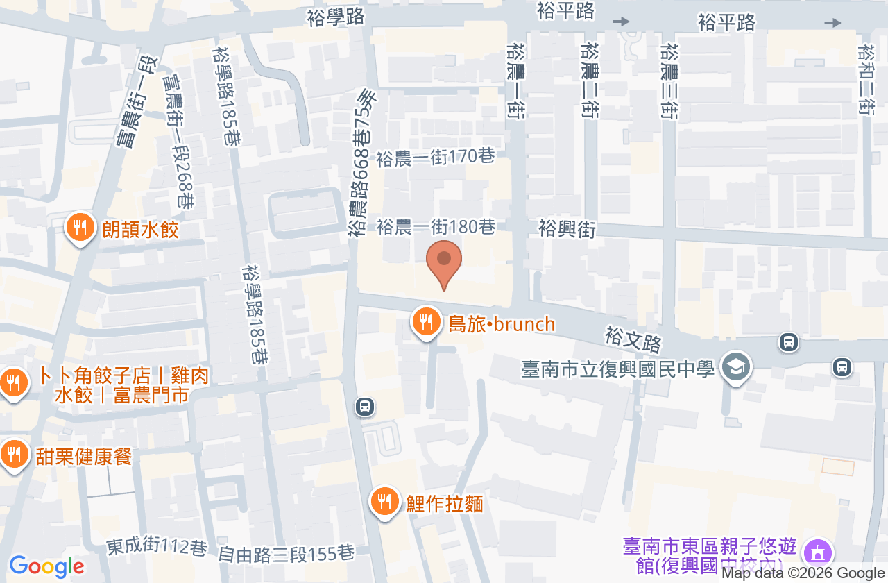 梁中醫診所 位置地圖