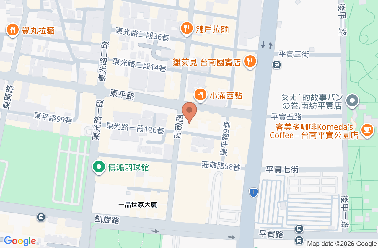 莊敬中醫診所 位置地圖