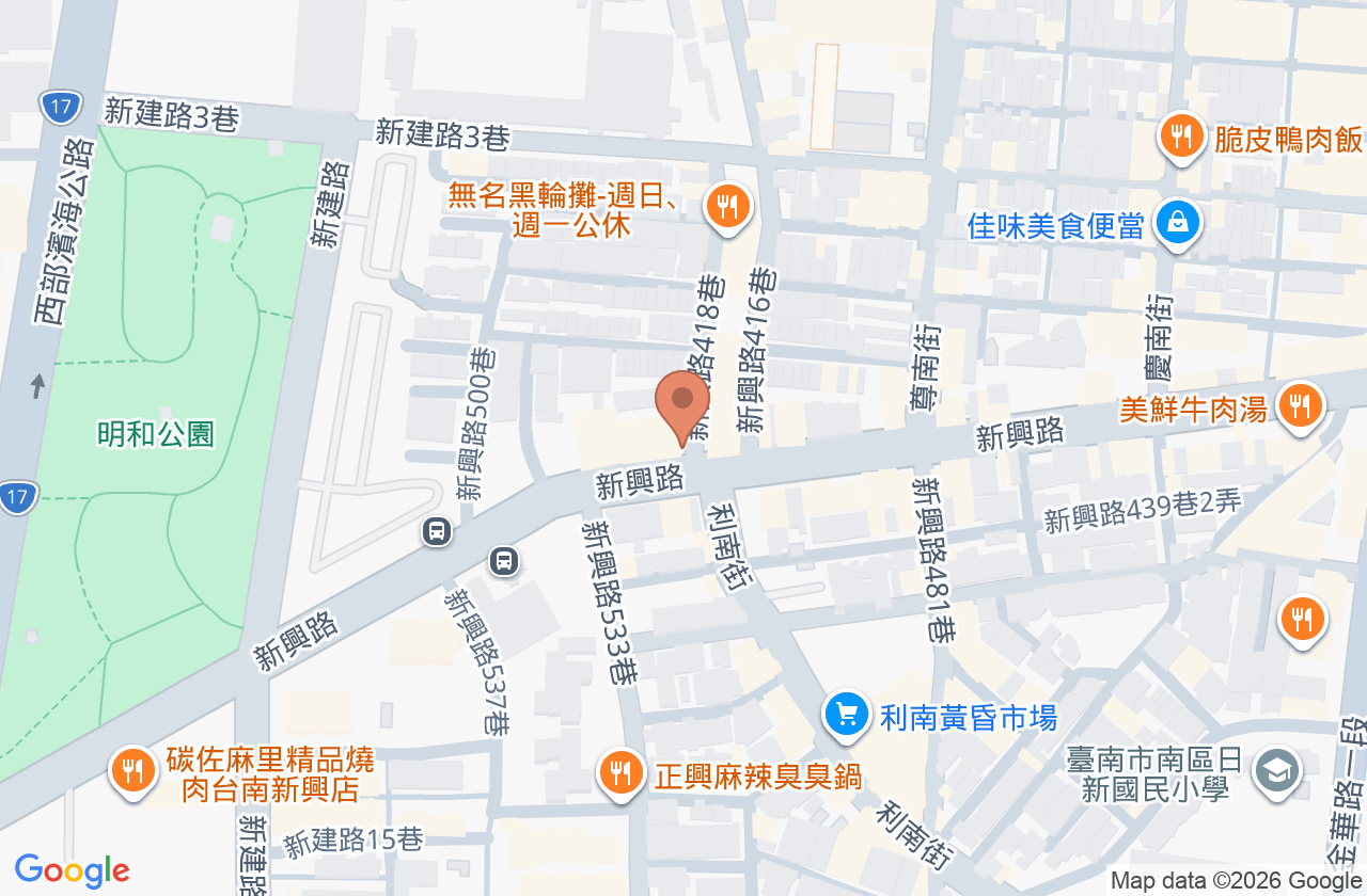 林律安中醫診所 位置地圖