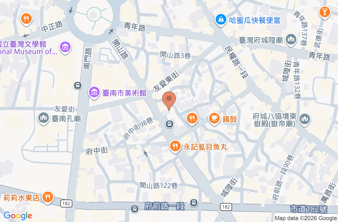 開山中醫診所 位置地圖