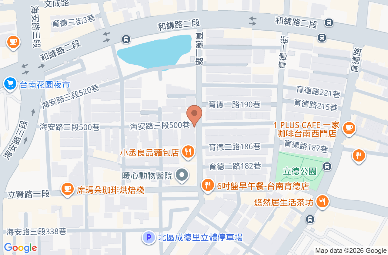 長安中醫診所 位置地圖