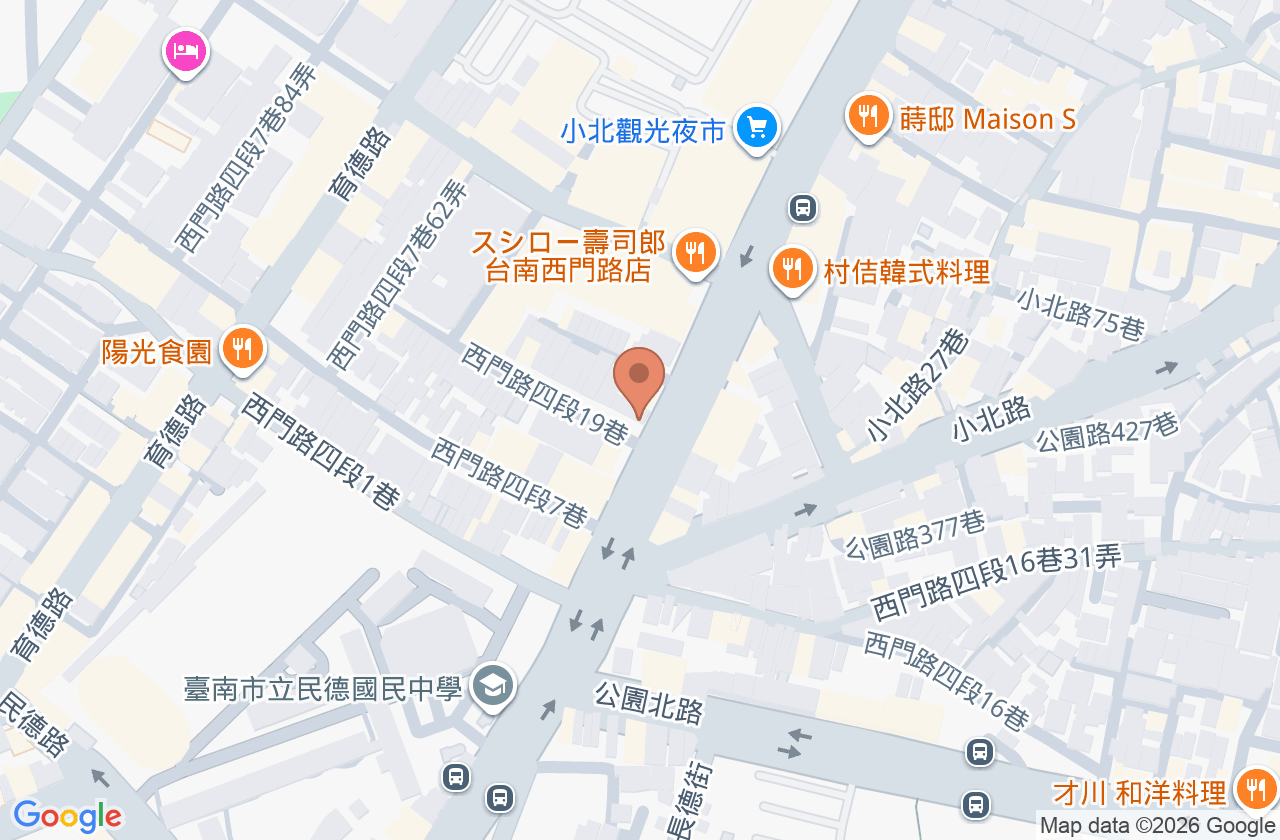 成功朝順中醫診所 位置地圖