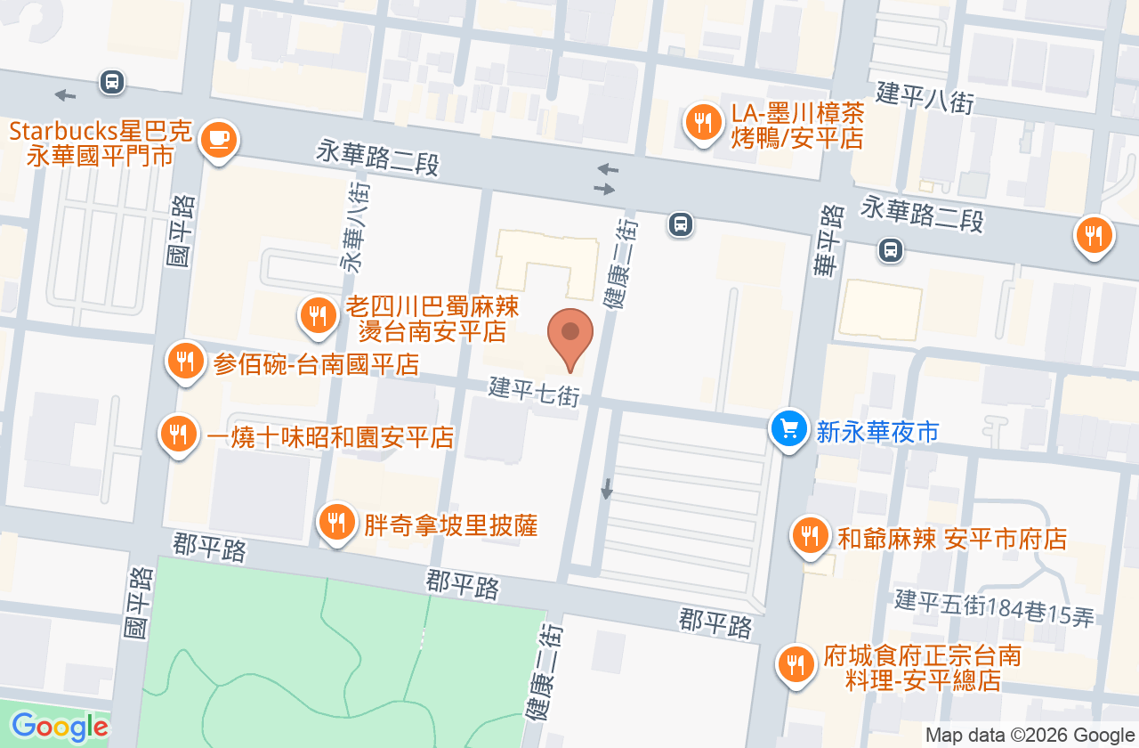恩沐中醫診所 位置地圖