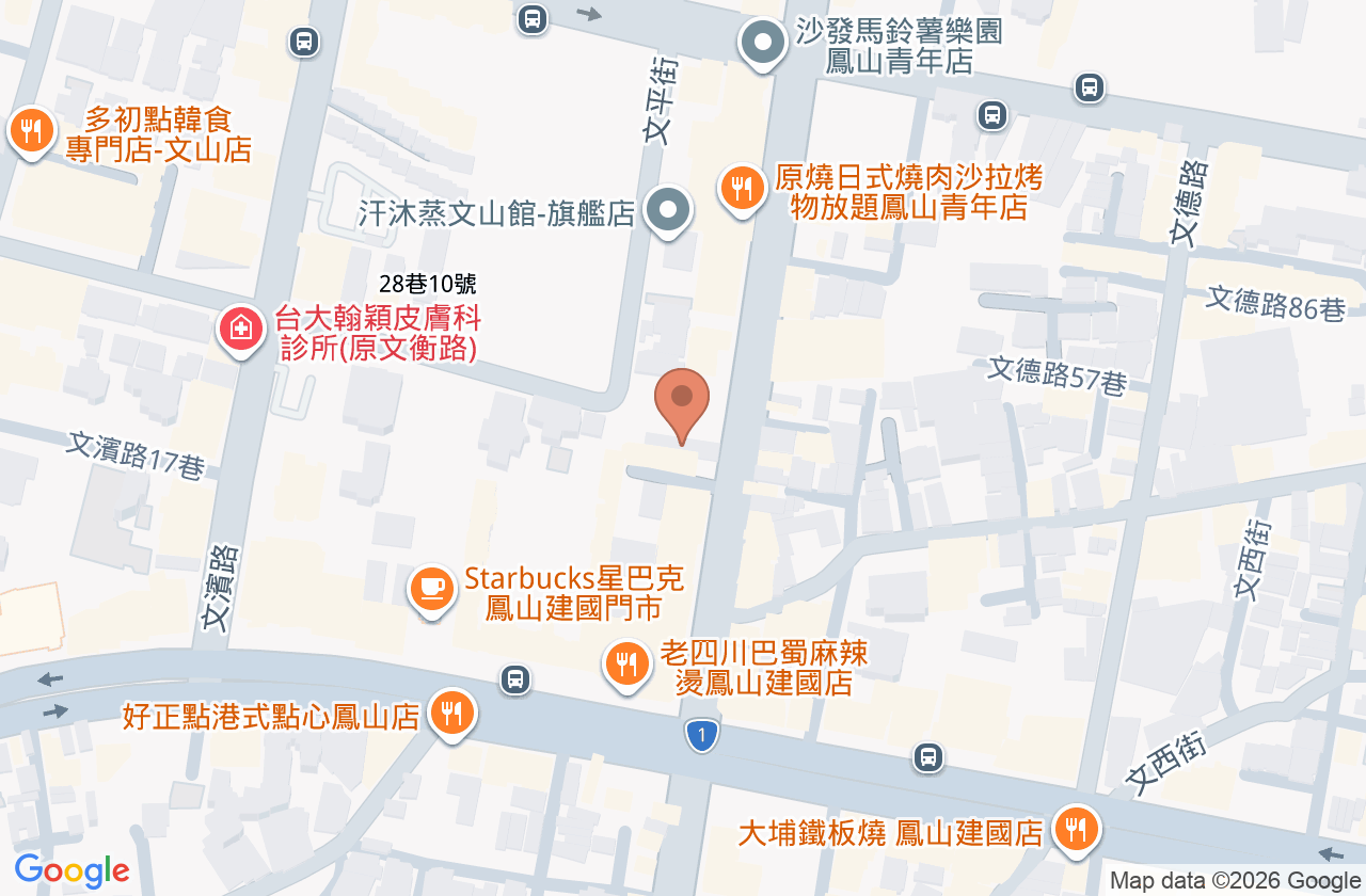 丁郁仁傳統中醫診所 位置地圖