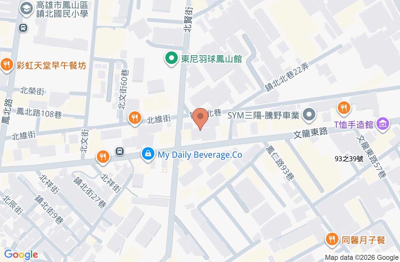 文龍中醫診所 位置地圖