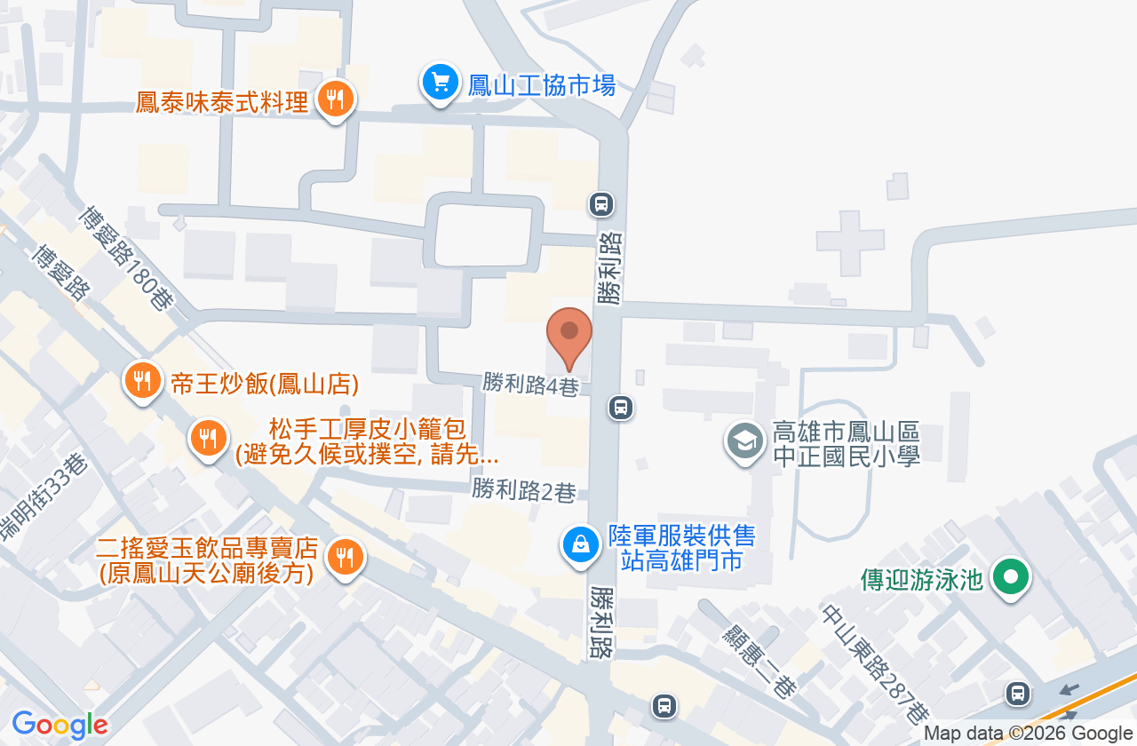 鳳城中醫診所 位置地圖