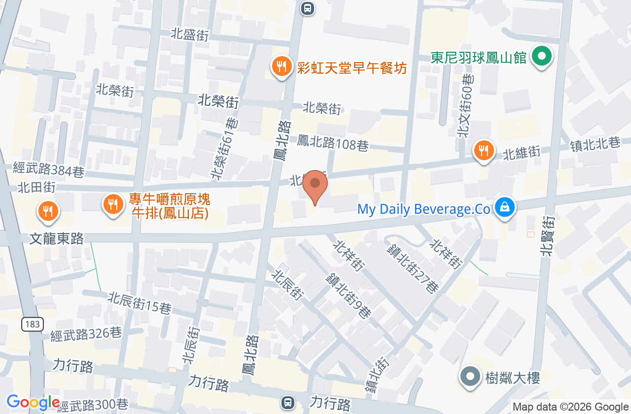 德佐中醫診所 位置地圖