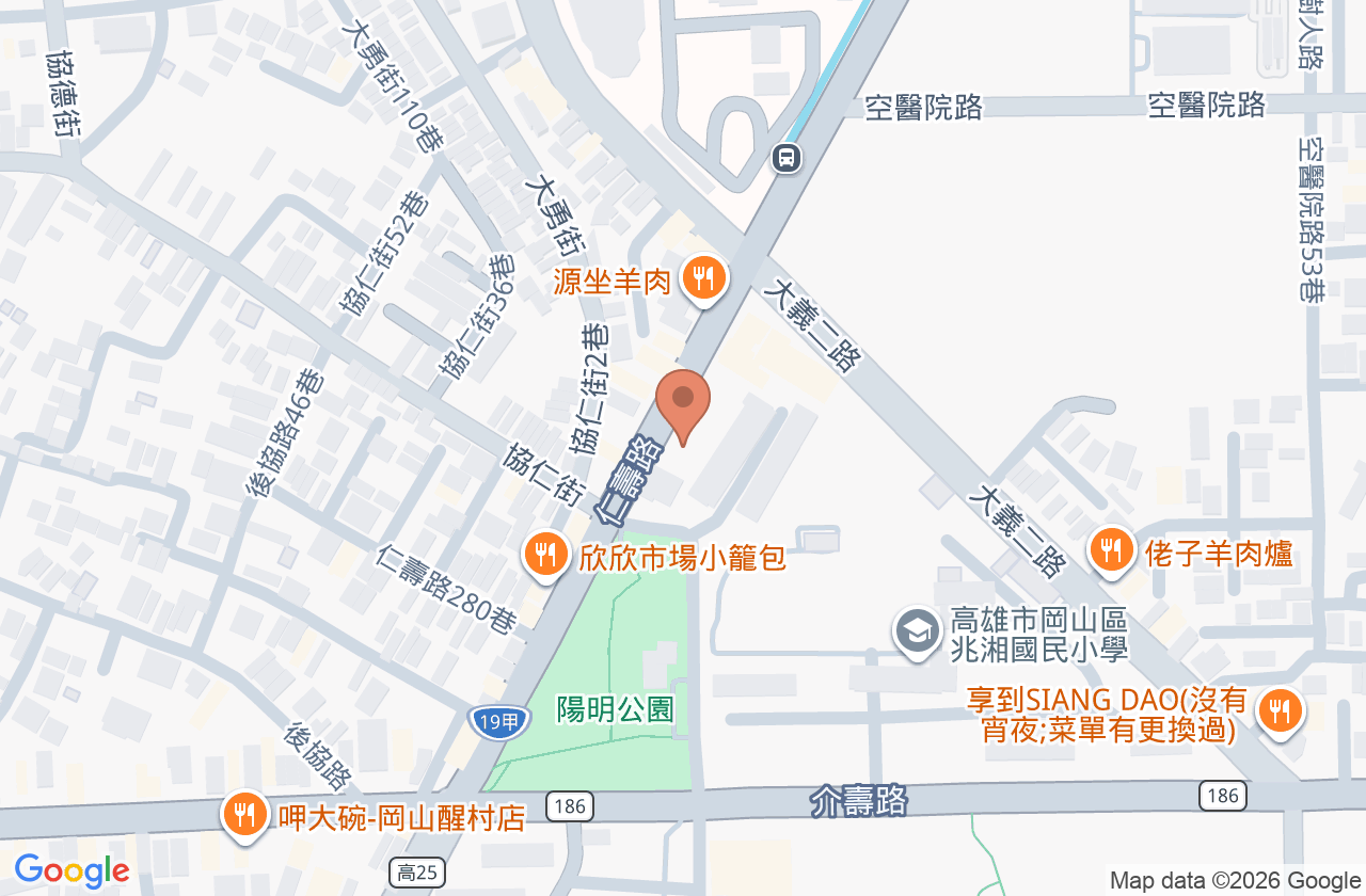 牧荷中醫診所 位置地圖