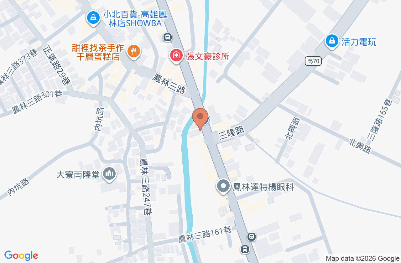 大有中醫診所 位置地圖