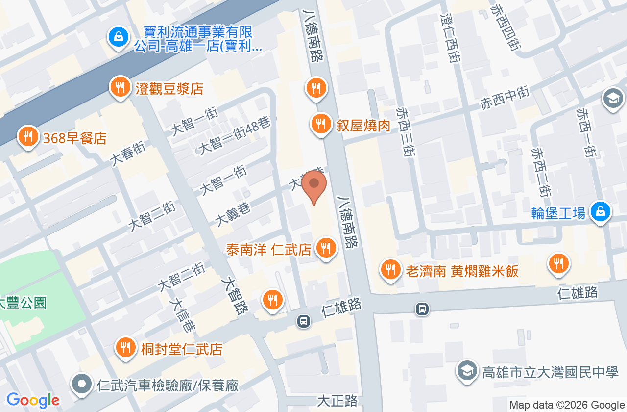 隆好中醫診所 位置地圖
