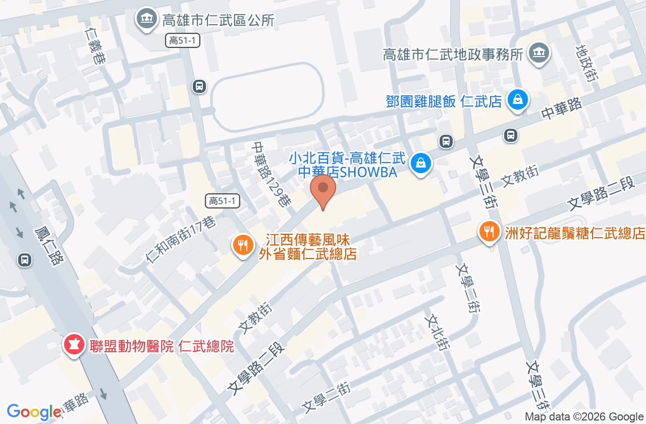 凌雲中醫診所 位置地圖