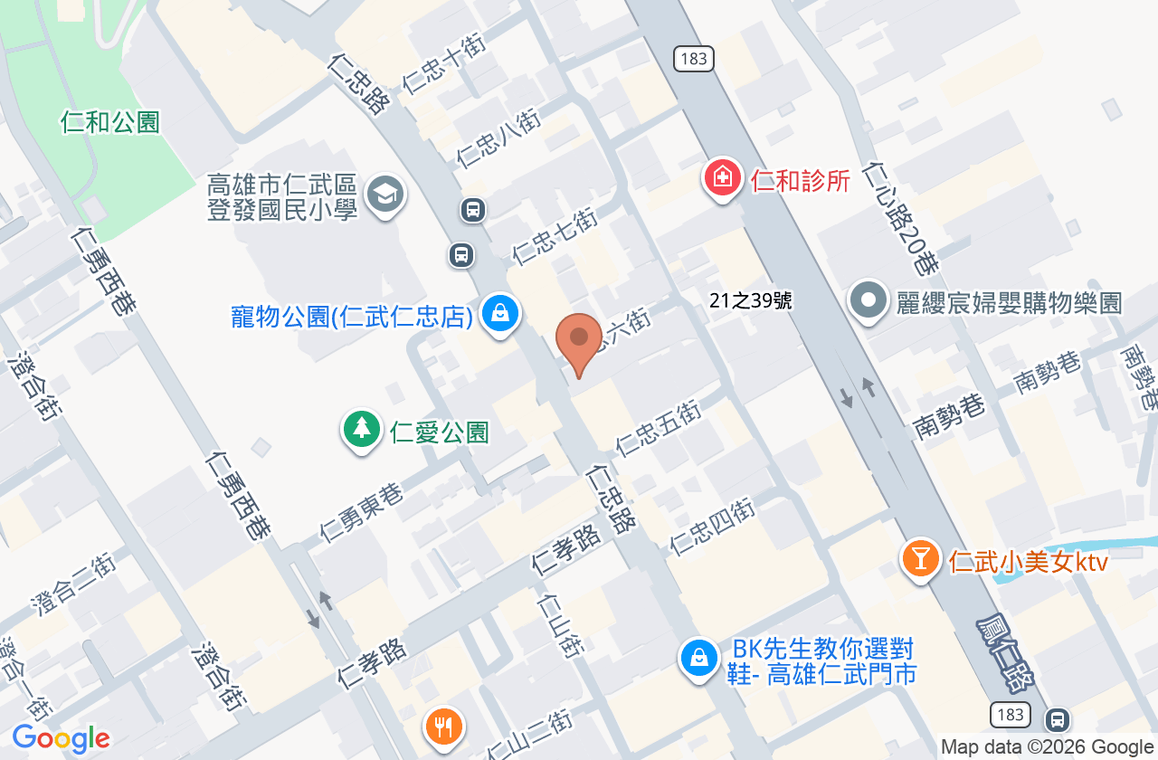 仁武濟世中醫診所 位置地圖