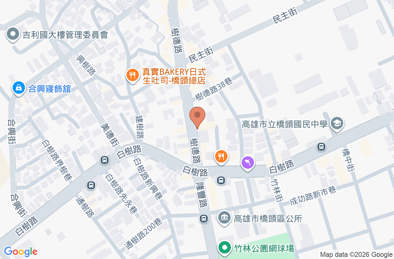 橋頭馬光中醫診所 位置地圖