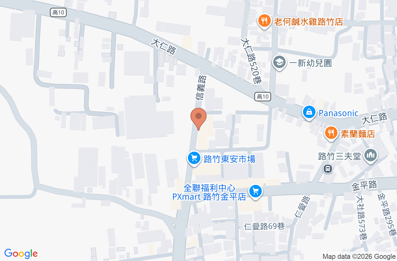 御湛中醫診所 位置地圖