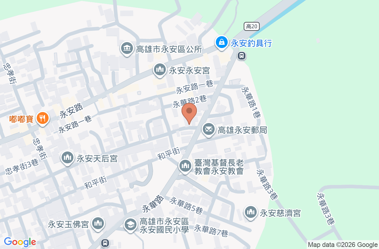和春中醫診所 位置地圖
