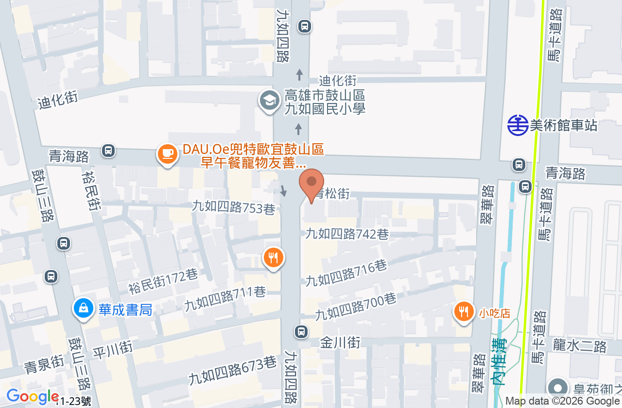 華藏中醫診所 位置地圖