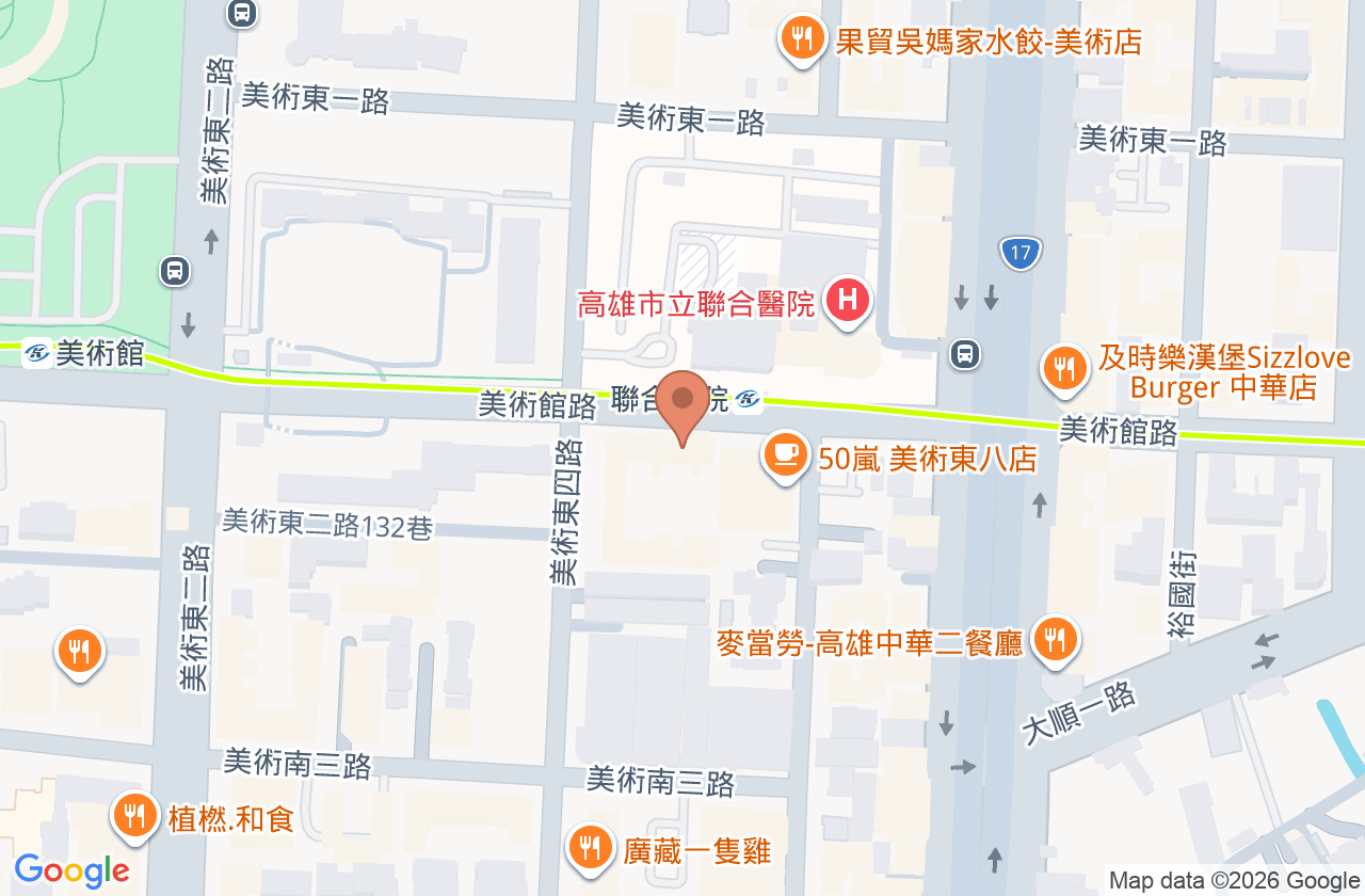 明道中醫診所 位置地圖