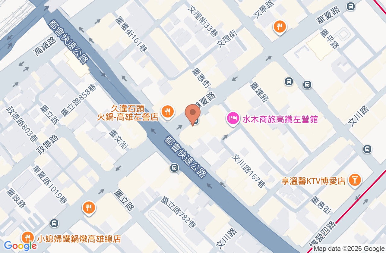 高鐵中醫診所 位置地圖