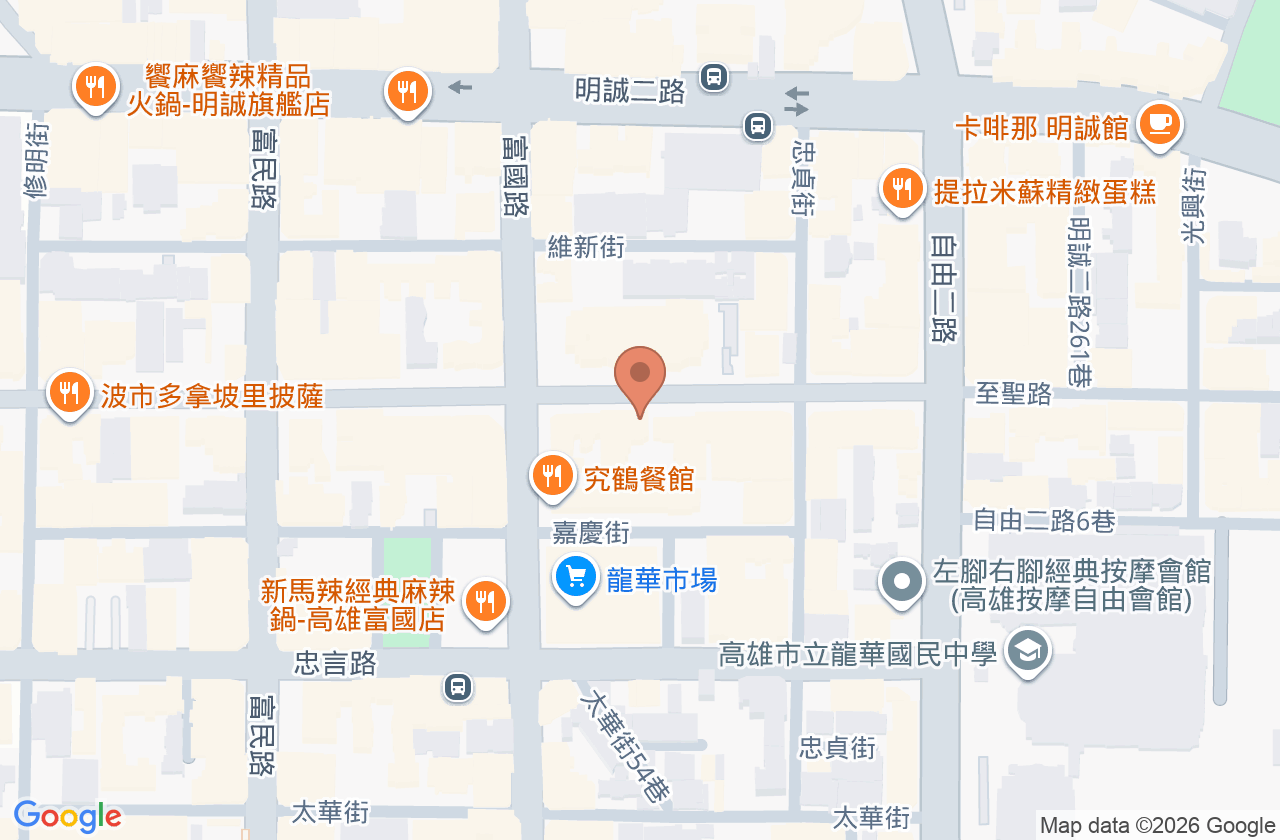 謝育霖中醫診所 位置地圖