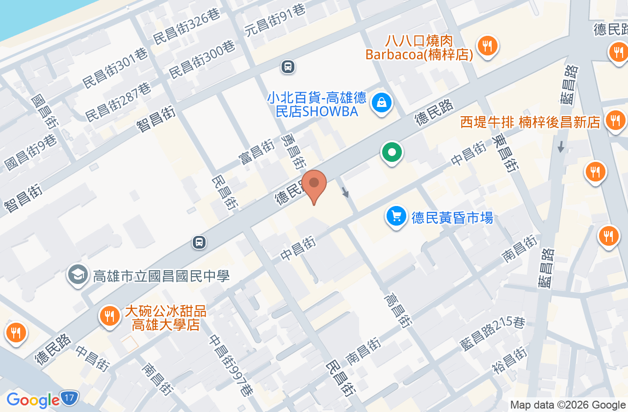 德民中醫診所 位置地圖