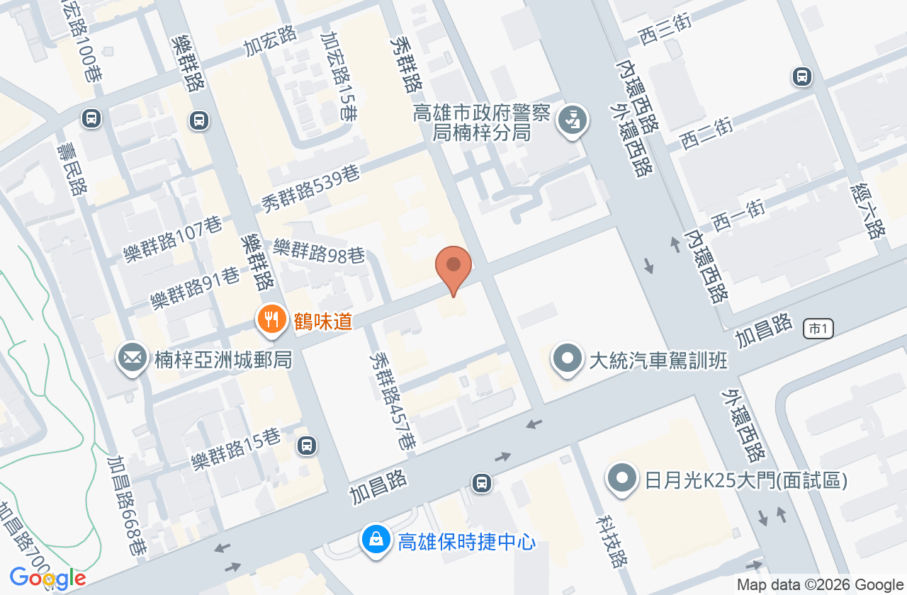 本植中醫診所 位置地圖
