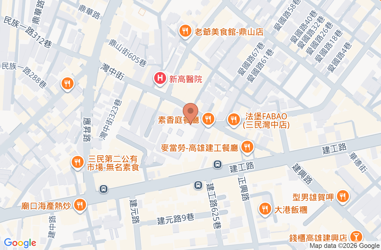 勝南中醫診所 位置地圖