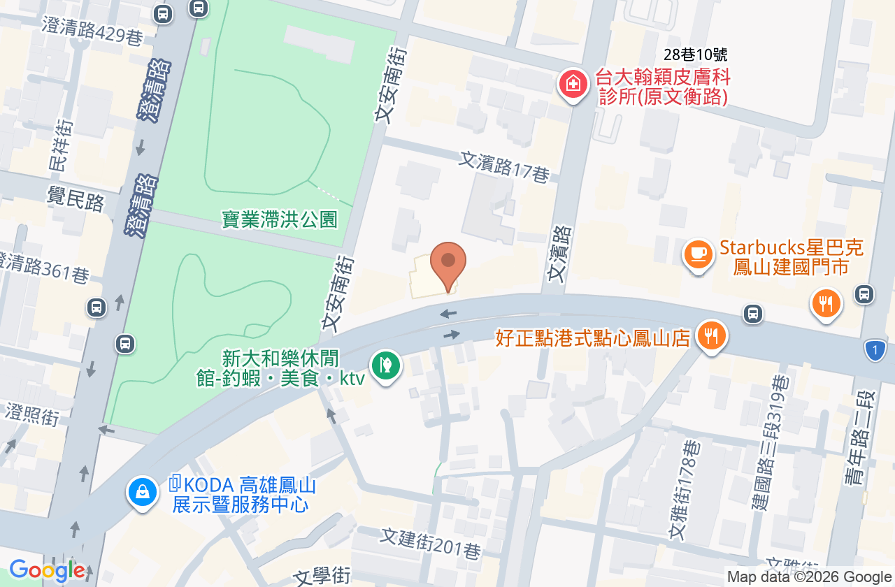 吳孟哲中醫診所 位置地圖