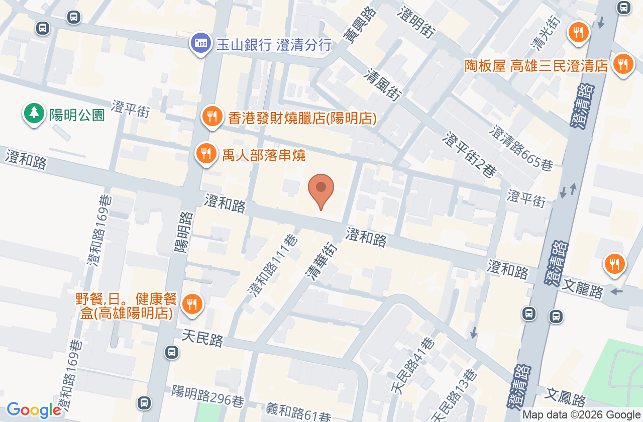 安民中醫診所 位置地圖