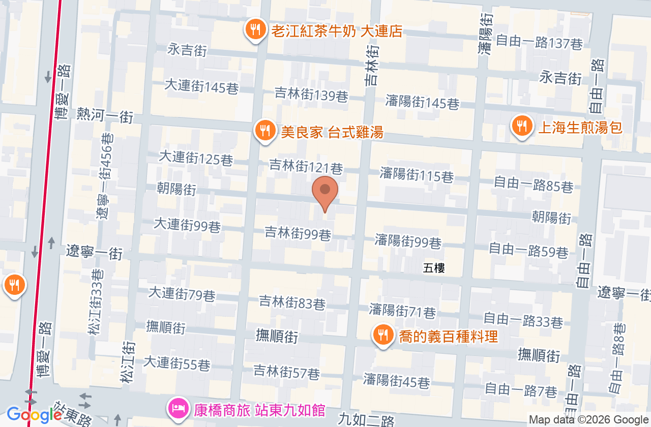 鉑氏美中醫診所 位置地圖