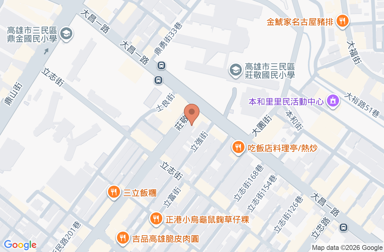 莊敬中醫診所 位置地圖